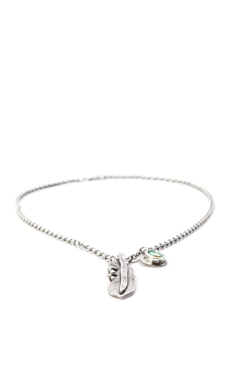 North Works N-410 Necklace 925 Silver Liberty Feather - Image 5
