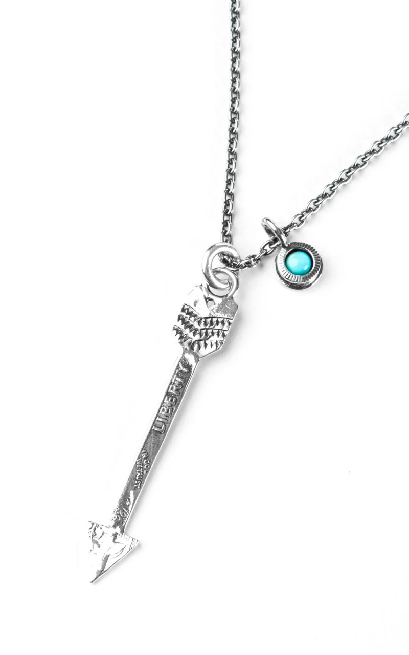 North Works N-411 Necklace 925 Silver Liberty Arrow - Image 5