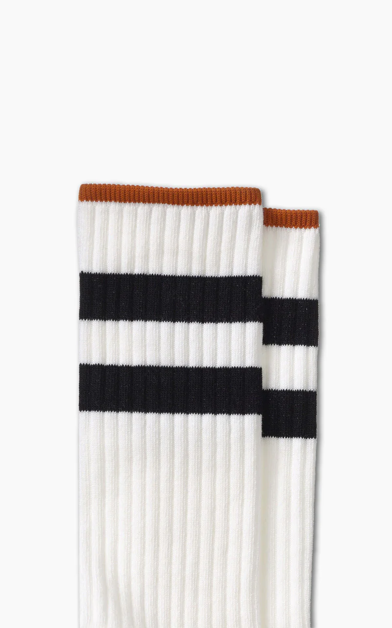 Nudie Jeans Amundsson Sport Socks Dusty White - Image 2