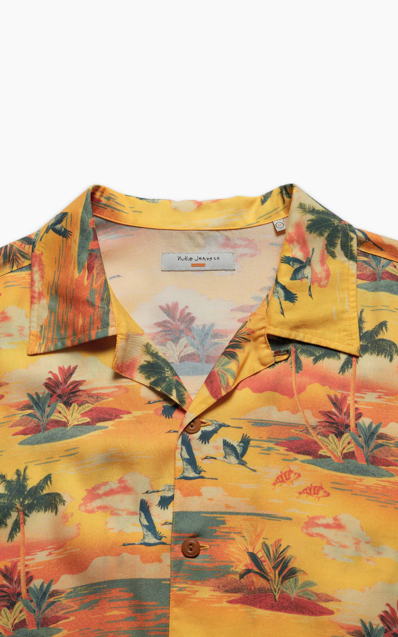 Nudie Jeans Arvid Hawaii Sunflower - Image 3