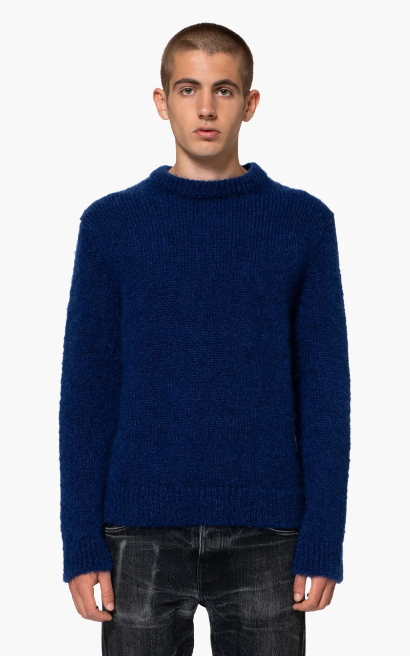 Nudie Jeans August Mohair Blue - Image 2