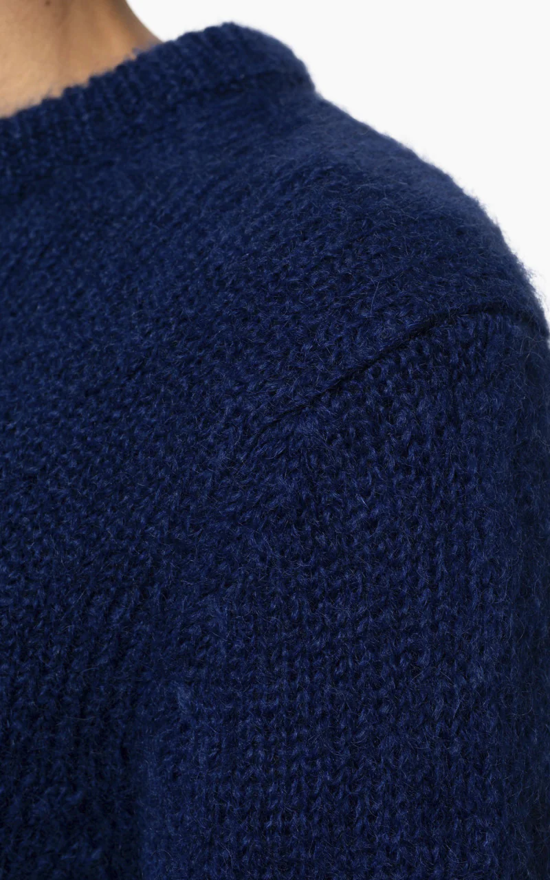 Nudie Jeans August Mohair Blue - Image 4