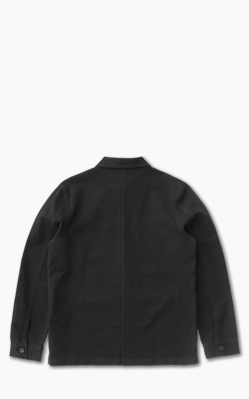Nudie Jeans Barney Worker Jacket Black - Image 4