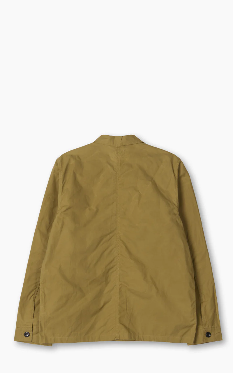 Nudie Jeans Barney Worker Jacket Waxed Camel - Image 3
