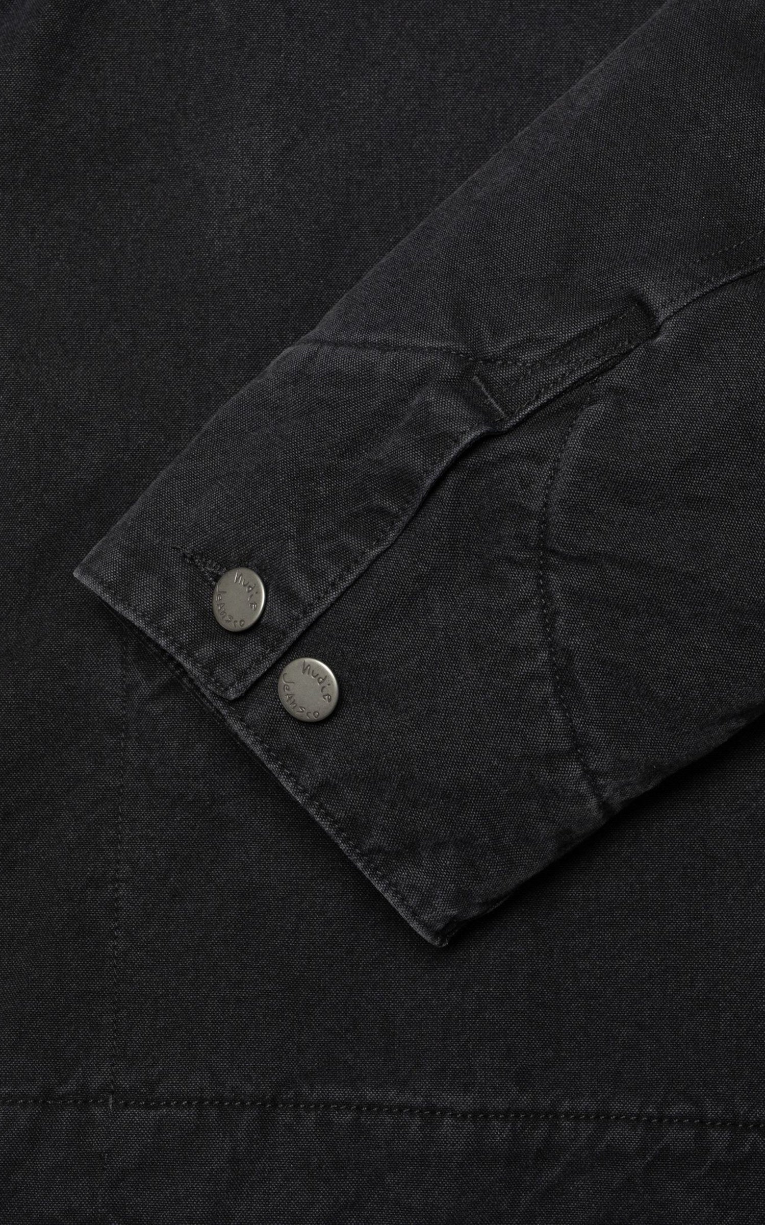 Nudie Jeans Blake Zip Jacket Duck Canvas - Image 7