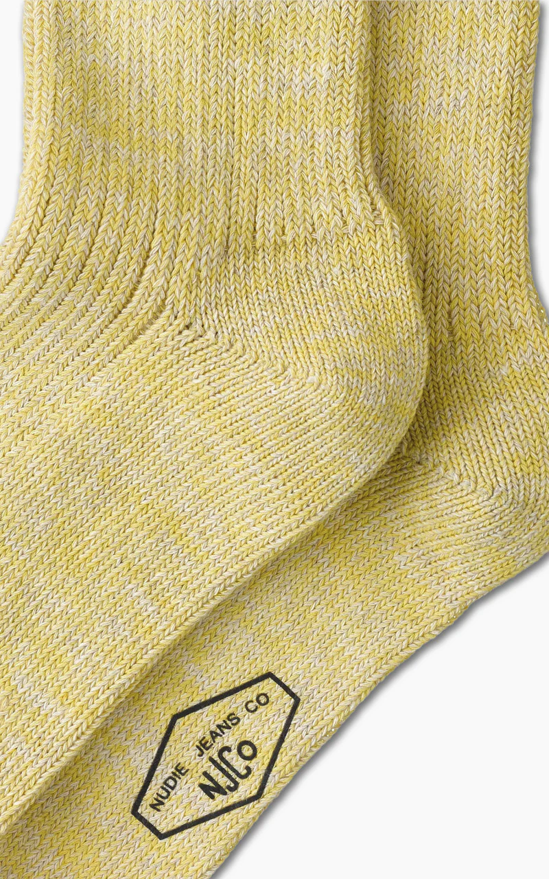 Nudie Jeans Chunky Sock Rebirth Faded Sun - Image 2