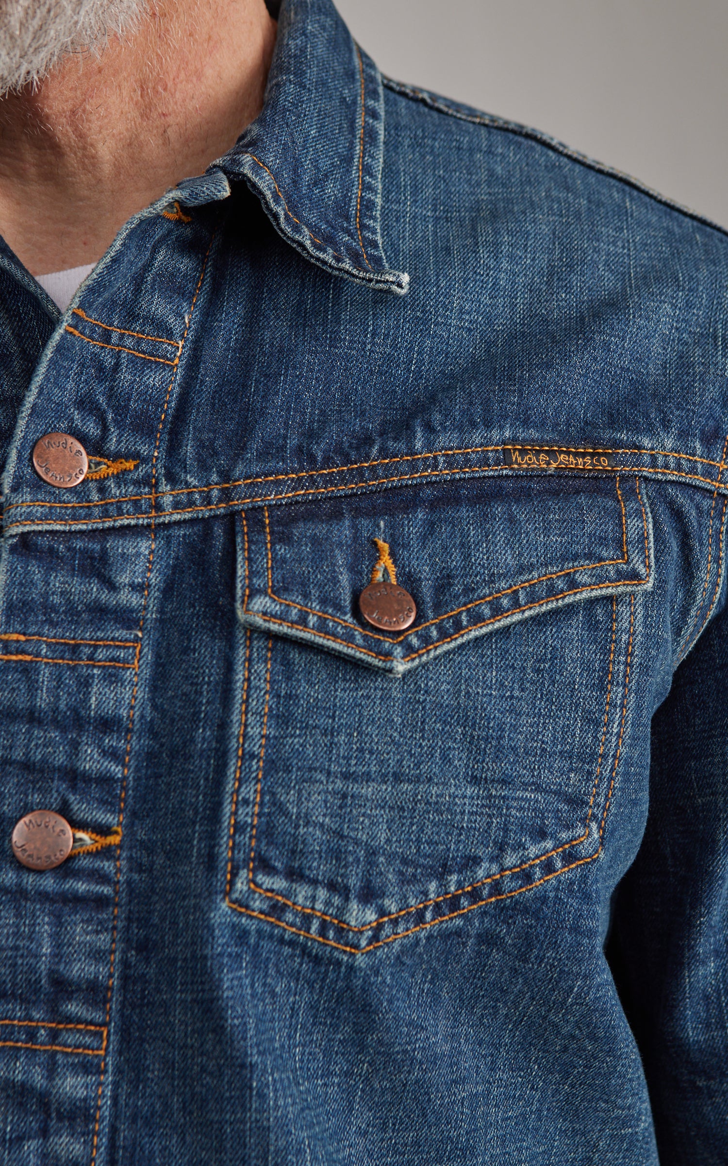 Nudie Jeans Conny Denim Jacket Heavy Used - Image 4
