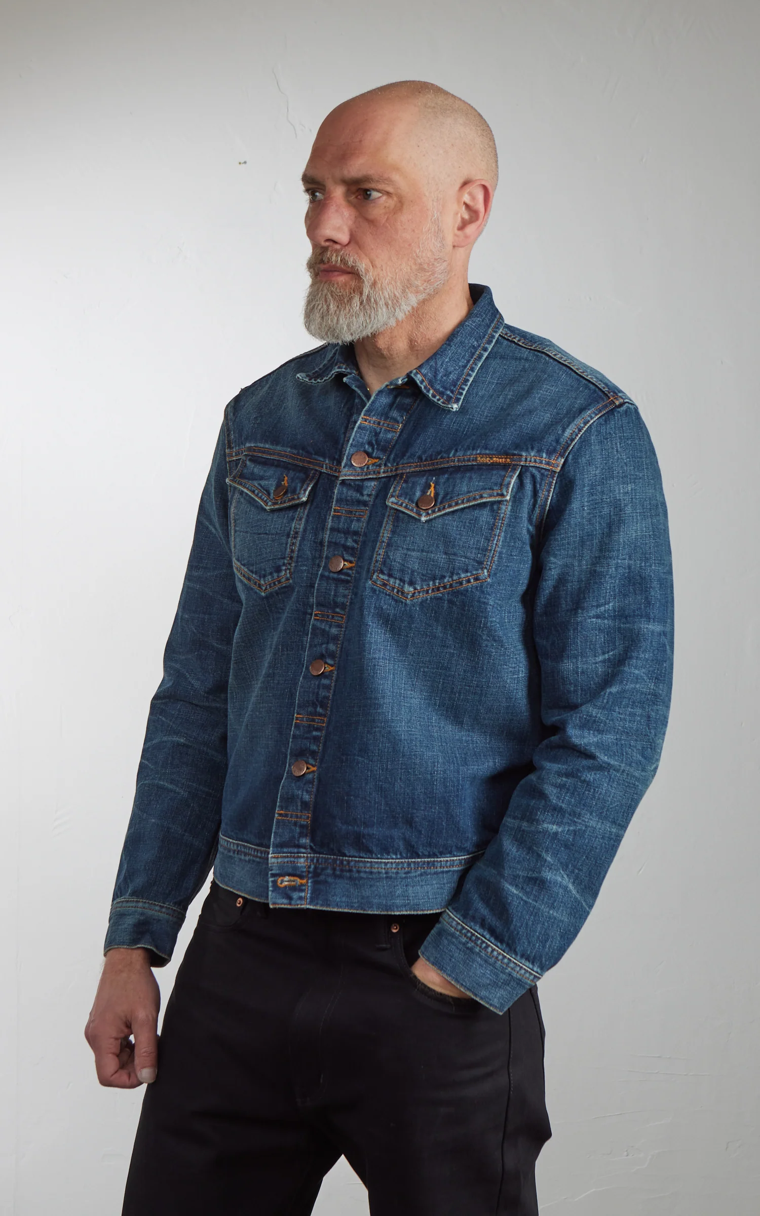 Nudie Jeans Conny Denim Jacket Heavy Used - Image 5