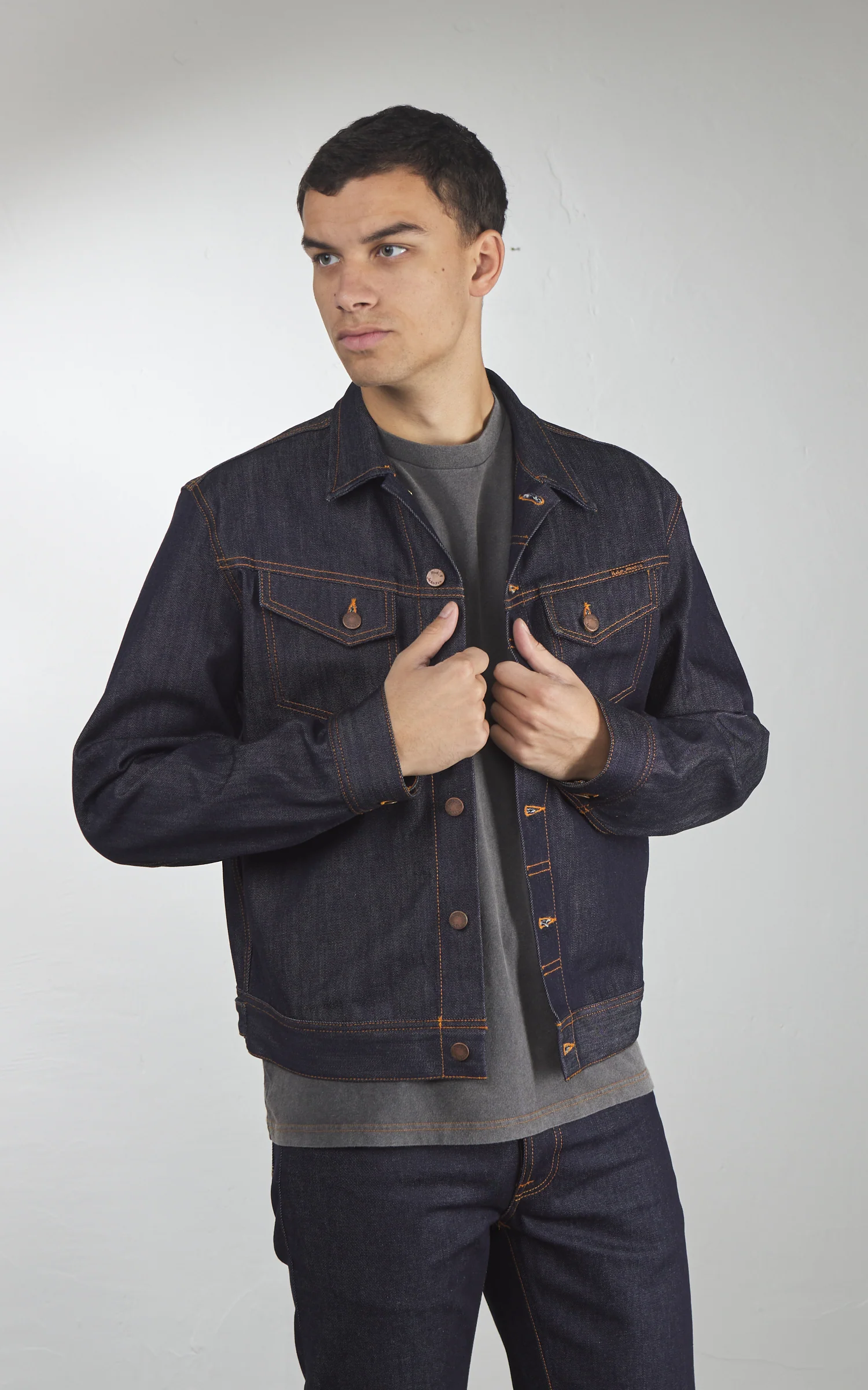 Nudie Jeans Conny Denim Jacket Sunburns - Image 5