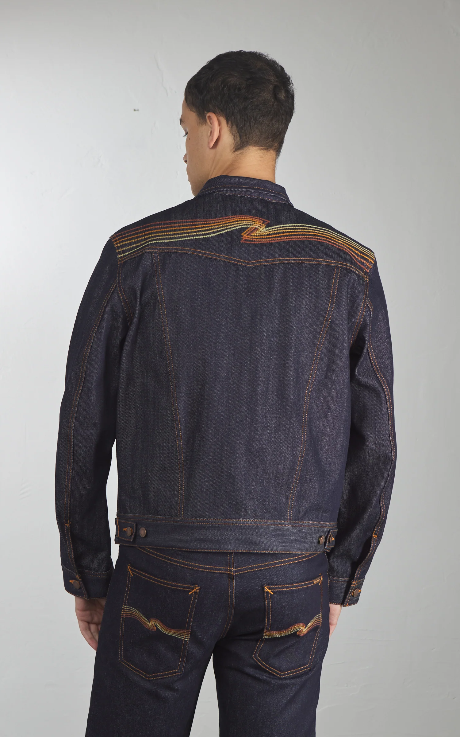 Nudie Jeans Conny Denim Jacket Sunburns - Image 6