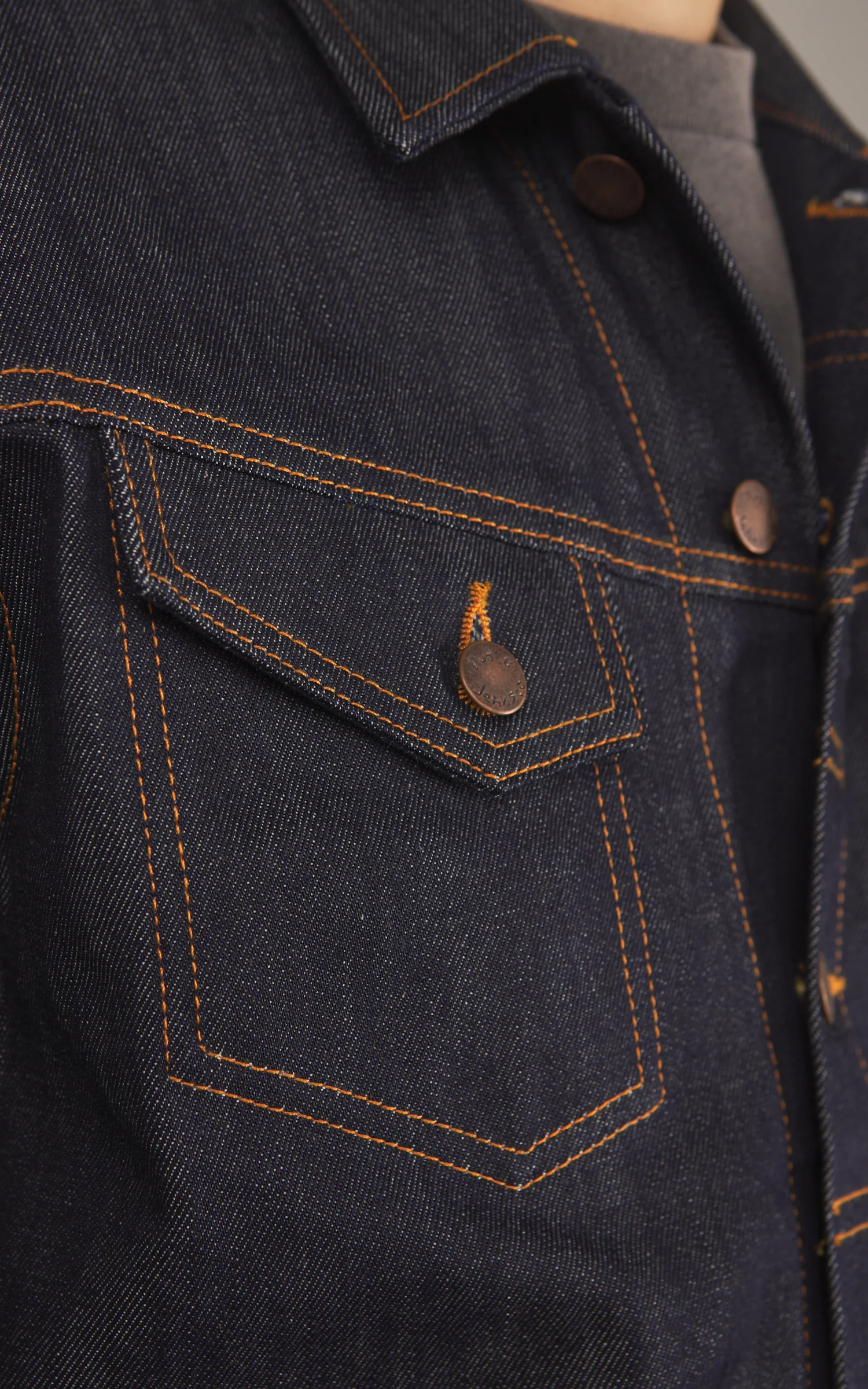 Nudie Jeans Conny Denim Jacket Sunburns - Image 9