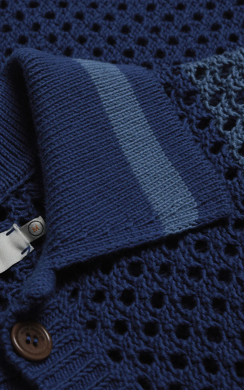 Nudie Jeans Fabbe Crochet Blue - Image 5