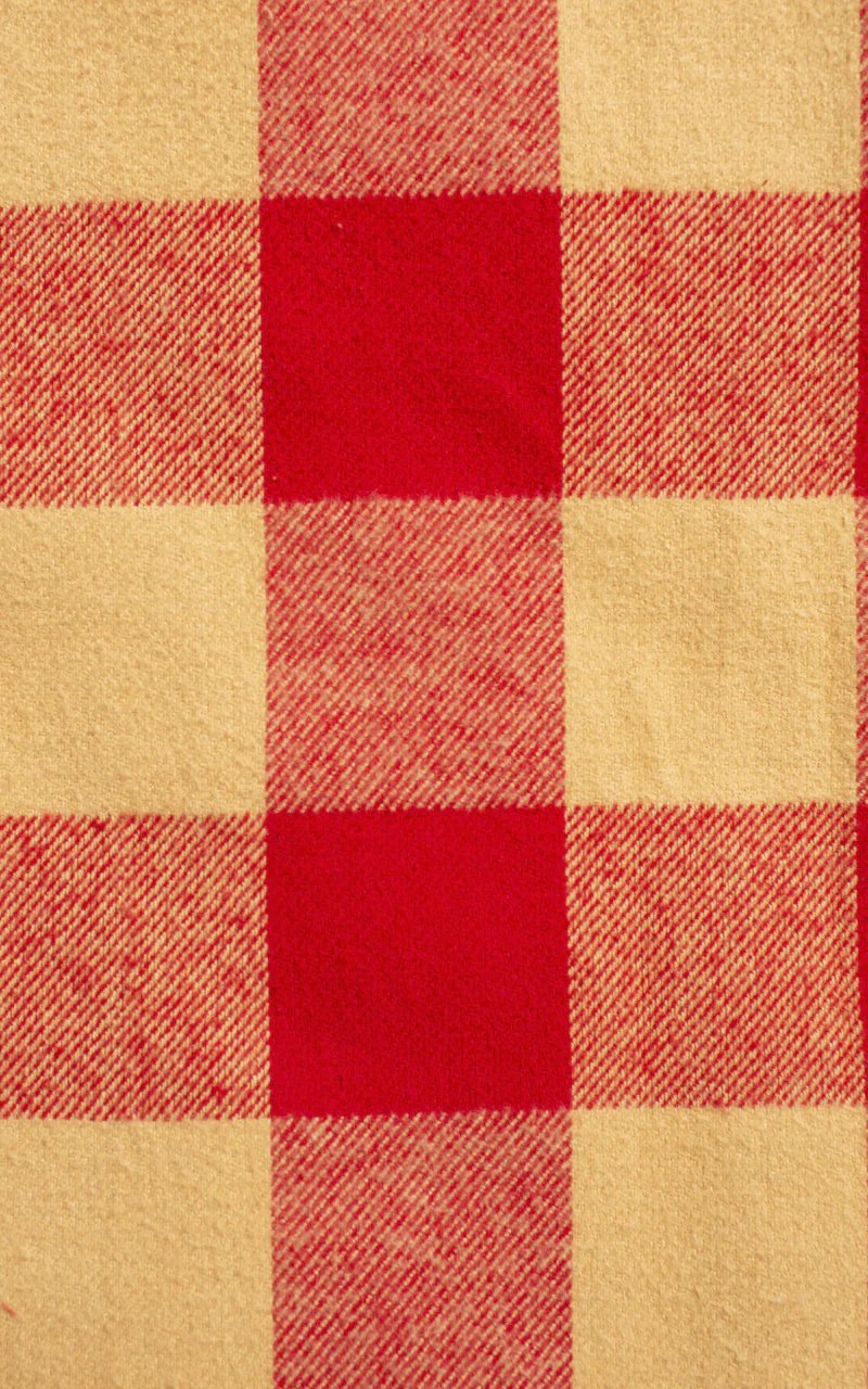 Nudie Jeans Glenn Padded Check Shirt Red - Image 7