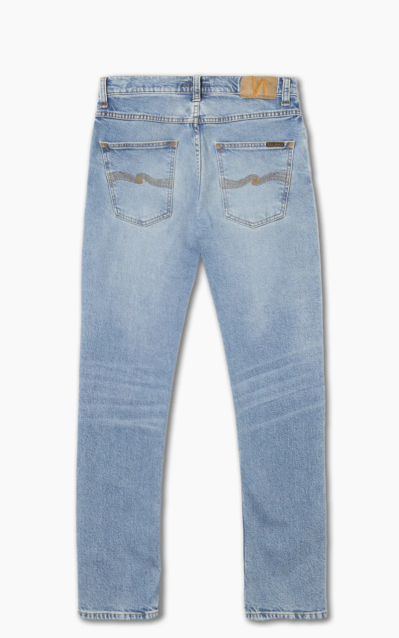 Nudie Jeans Grim Tim Blue Smoke - Image 6