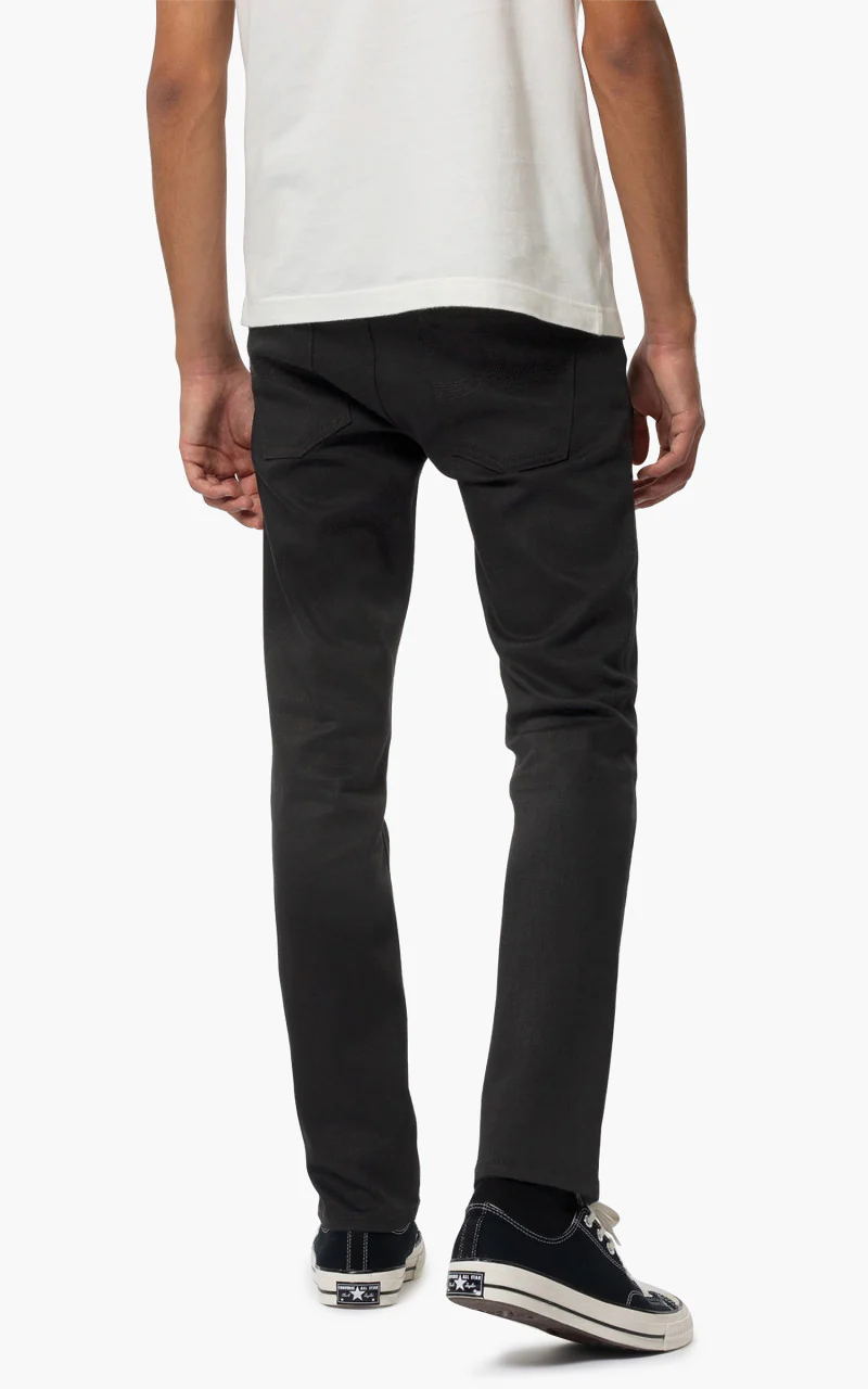 Nudie Jeans Grim Tim Dry Everblack - Image 4