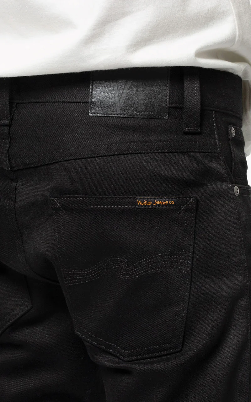 Nudie Jeans Grim Tim Dry Everblack - Image 5