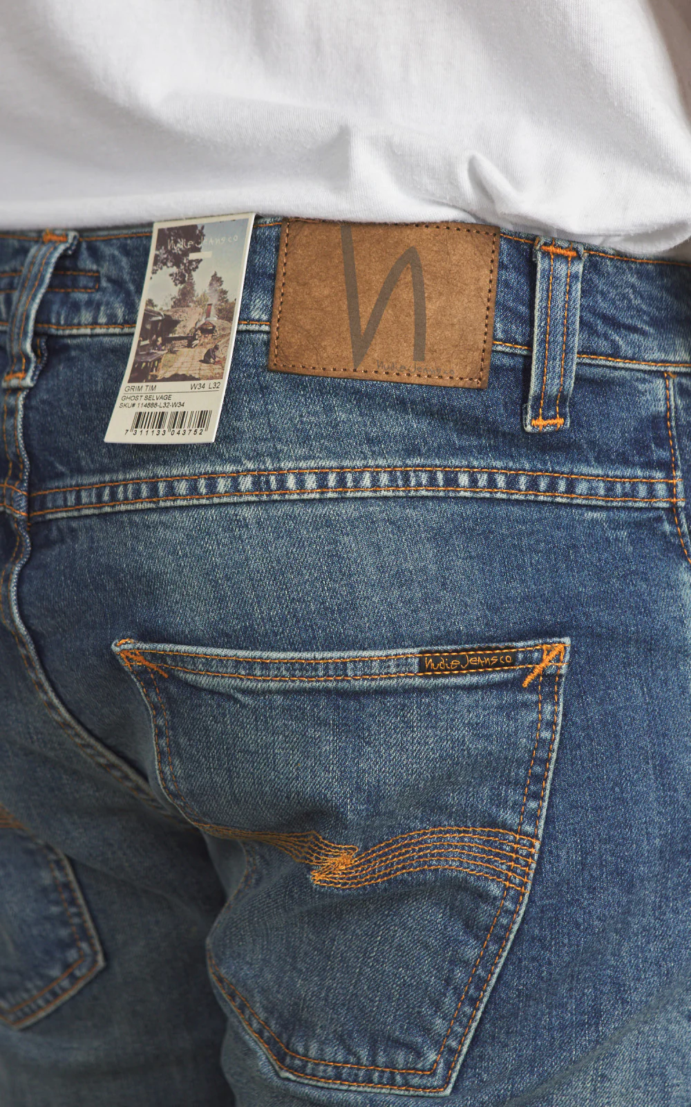 Nudie Jeans Grim Tim Ghost Selvage - Image 6