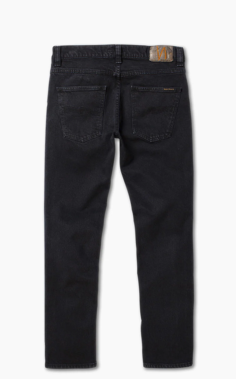 Nudie Jeans Grim Tim Matte Black OD - Image 3