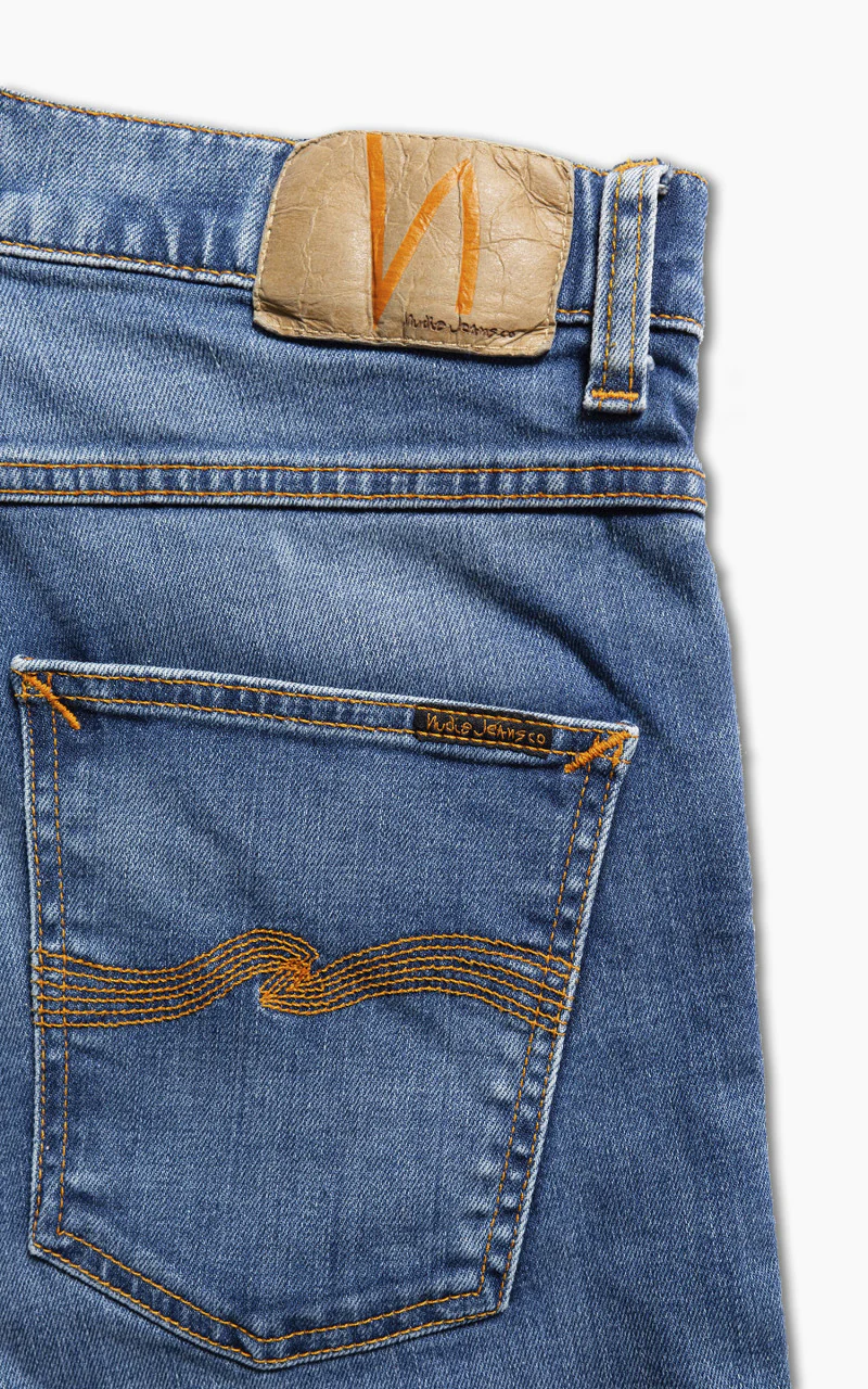Nudie Jeans Grim Tim Shadow Blues - Image 5