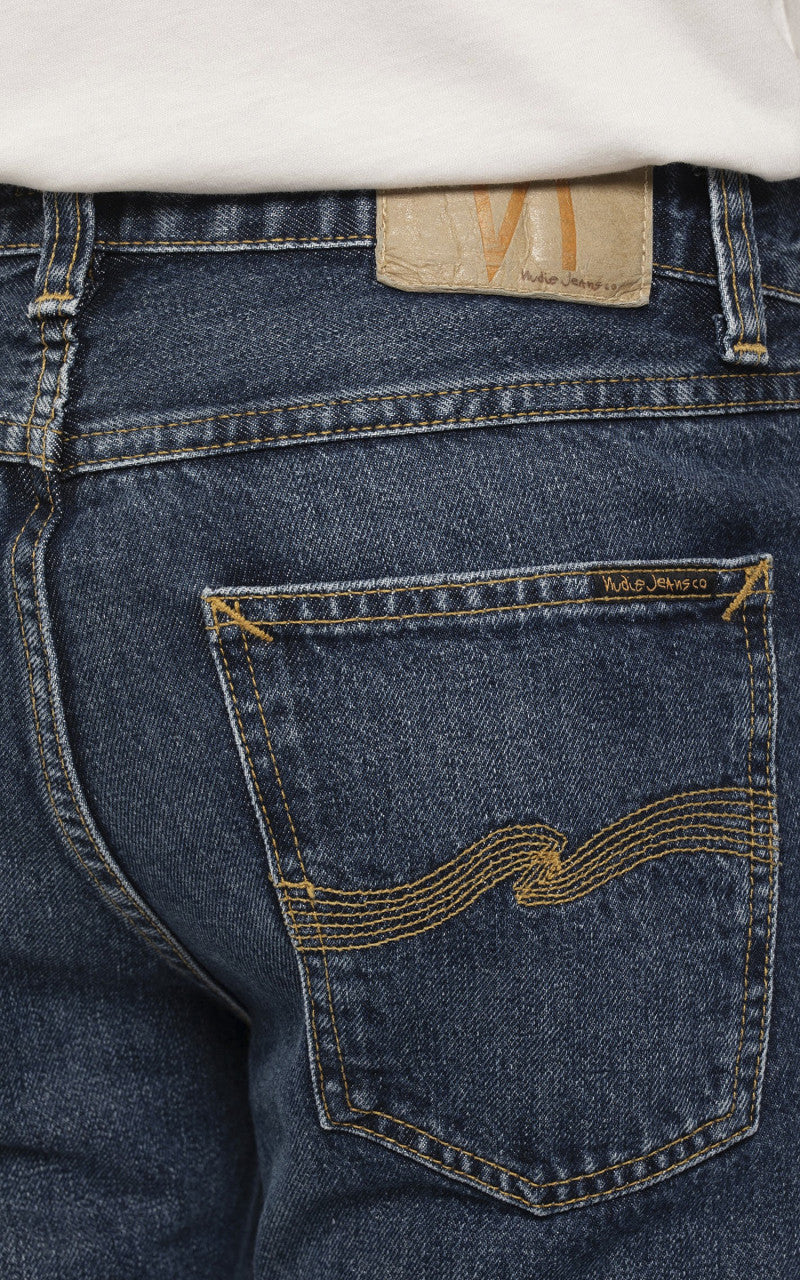 Nudie Jeans Gritty Jackson Blue Slate - Image 7