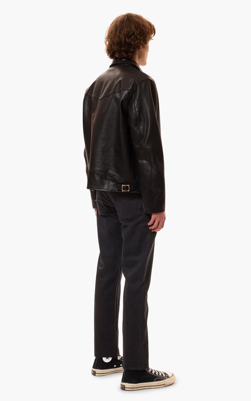 Nudie Jeans Gritty Jackson Dry Everblack - Image 4
