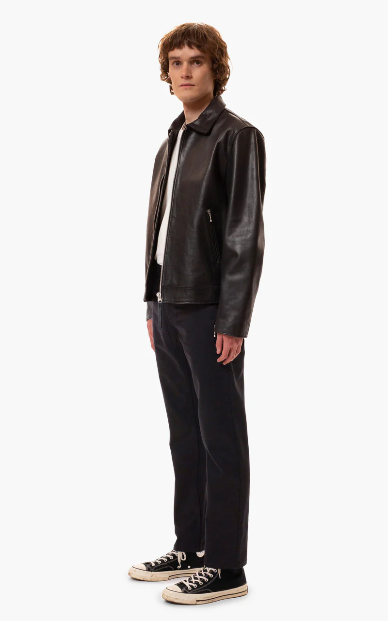 Nudie Jeans Gritty Jackson Dry Everblack - Image 6