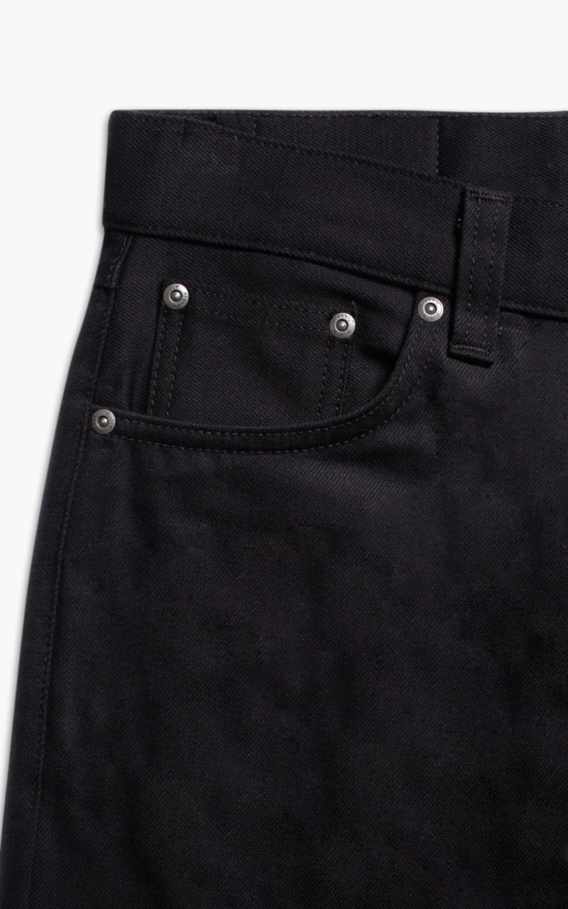 Nudie Jeans Gritty Jackson Dry Everblack - Image 7