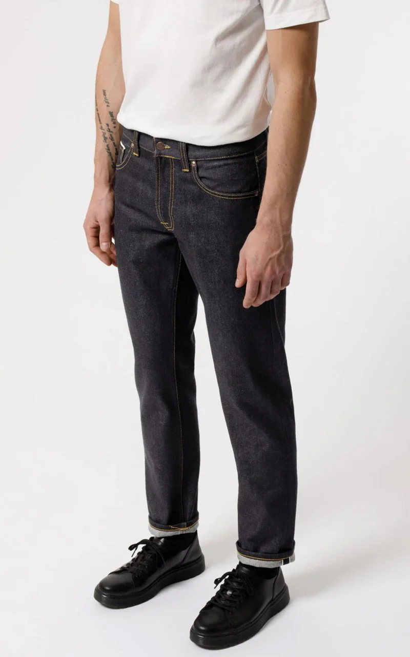 Nudie Jeans Gritty Jackson Dry Maze Selvage - Image 4