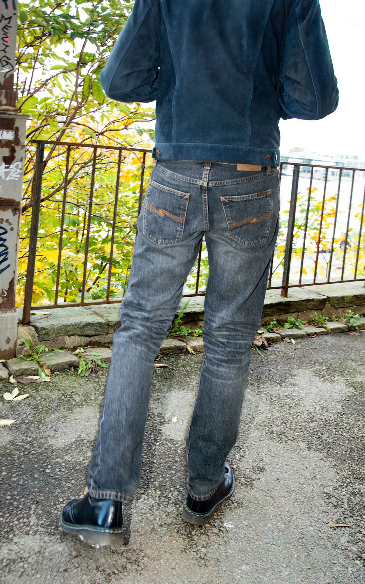 Nudie Jeans Gritty Jackson Sand Tracks - Image 8