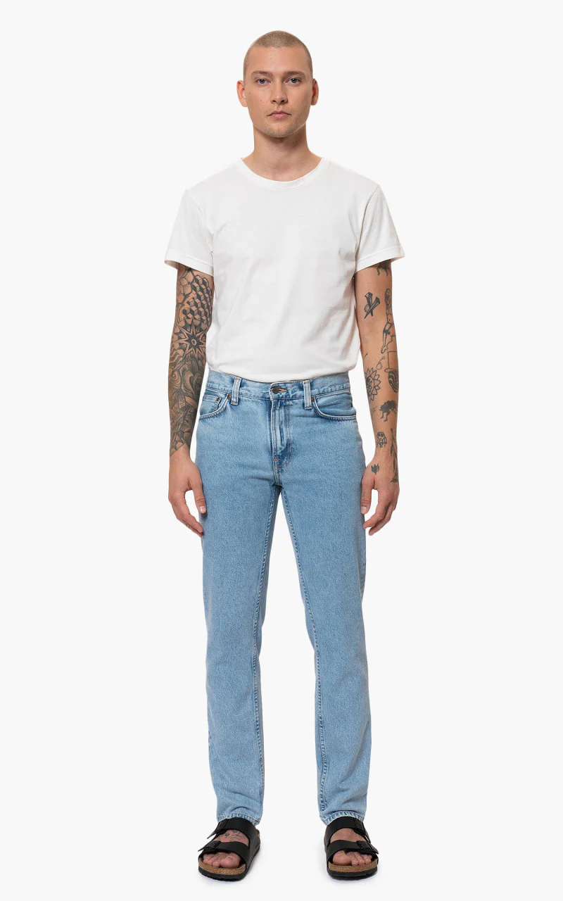 Nudie Jeans Gritty Jackson Sunny Blue - Image 2