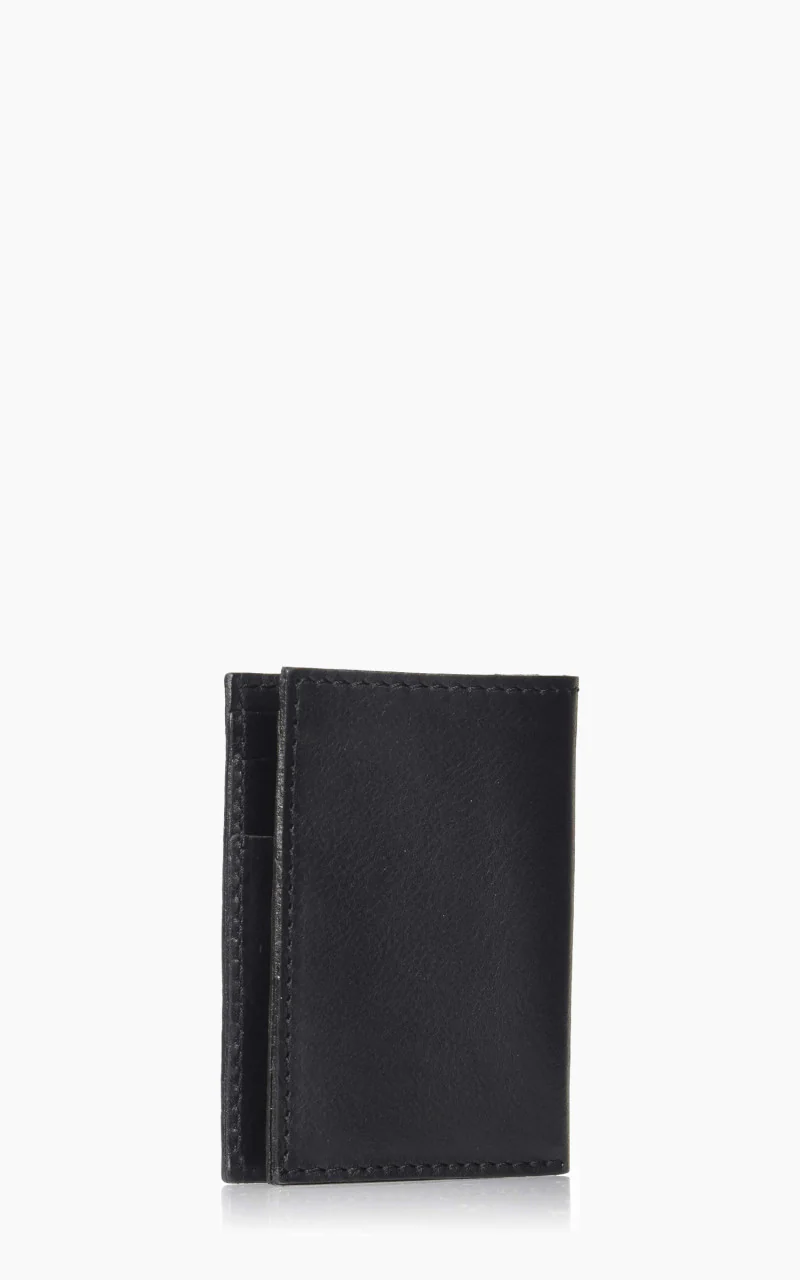 Nudie Jeans Hagdahl Wallet Saddle Leather Black - Image 3