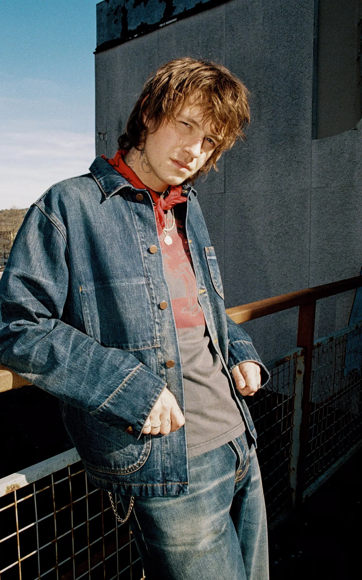 Nudie Jeans Howie Chore Jacket Dirt Wash - Image 2