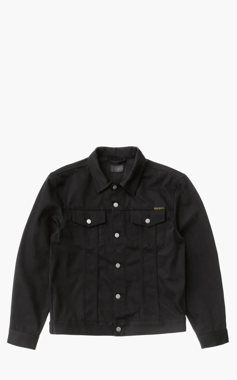 Nudie Jeans Jerry Dry Black Twill