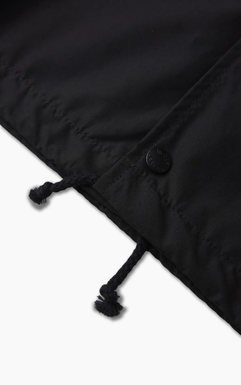 Nudie Jeans Josef Coach Jacket Black - Image 5