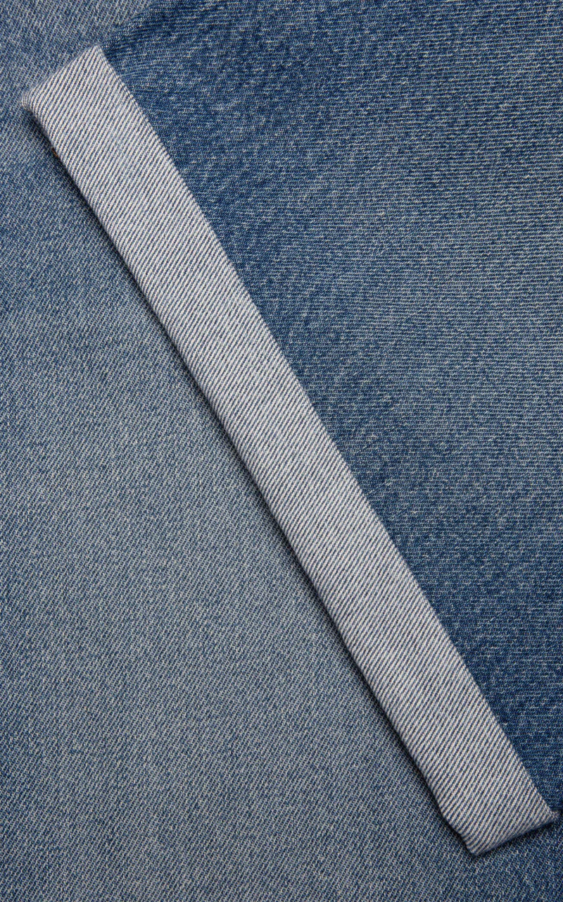 Nudie Jeans Josh Denim Shorts Blue Haze - Image 8