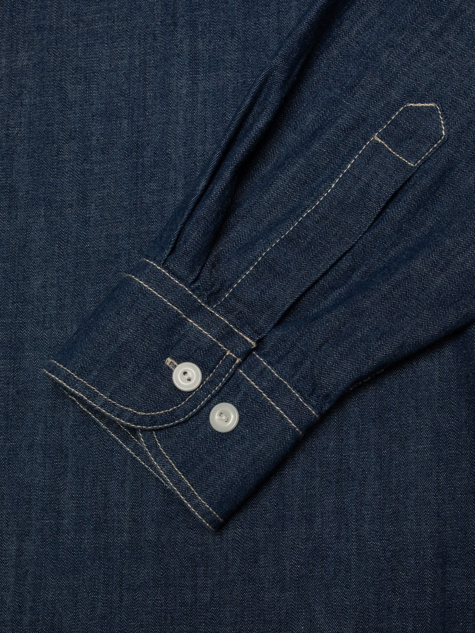 Nudie Jeans Julian Denim Shirt Rinsed - Image 4