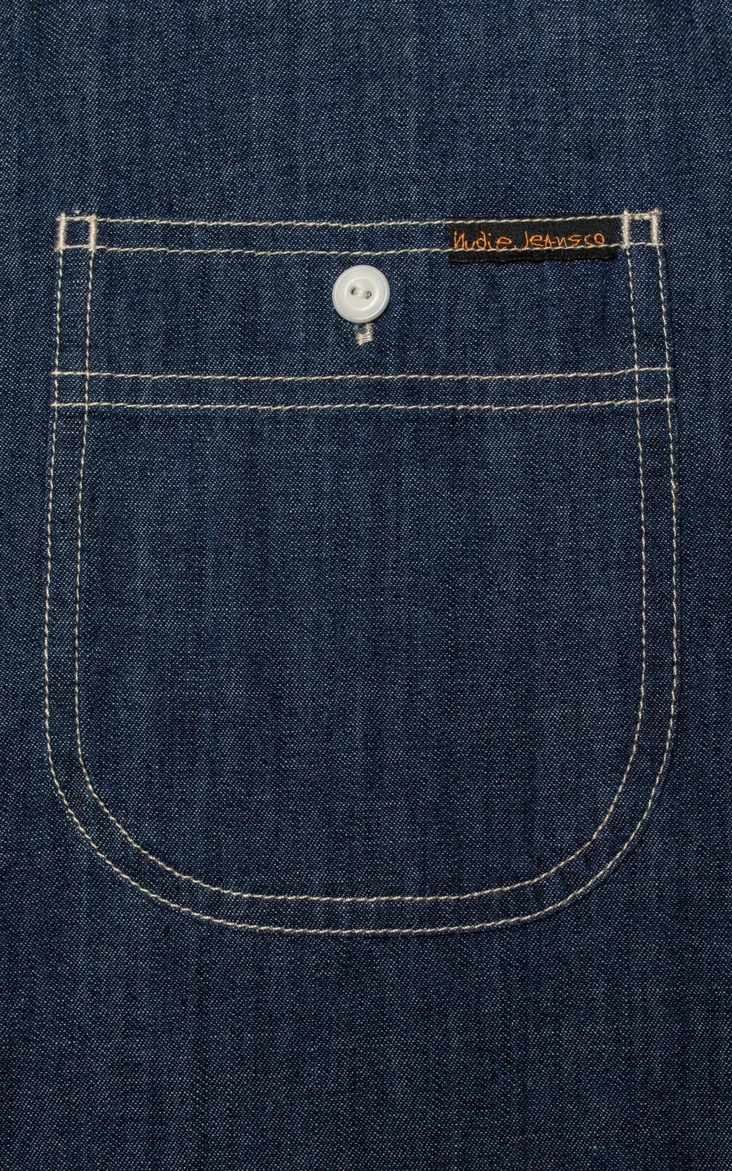 Nudie Jeans Julian Denim Shirt Rinsed - Image 5
