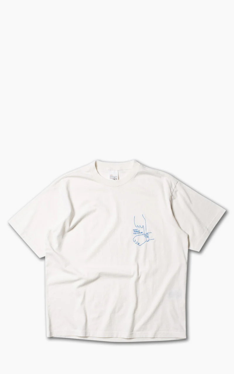 Nudie Jeans Koffe Future Tee Offwhite