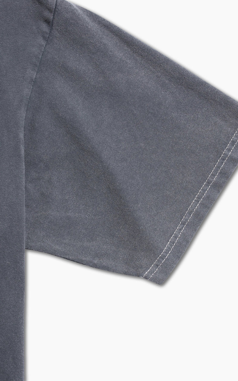 Nudie Jeans Koffe Trummor T-Shirt Antracite - Image 6