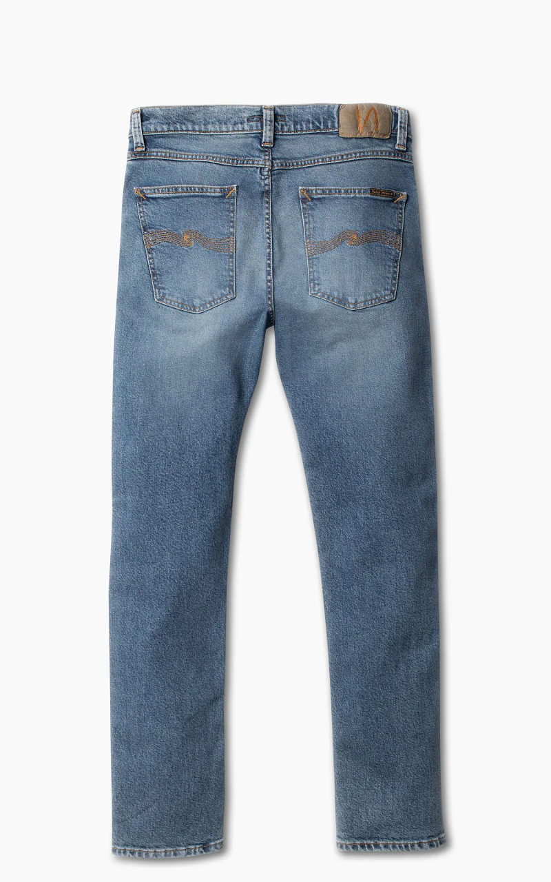 Nudie Jeans Lean Dean Blue Hope - Image 3