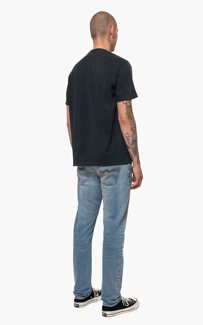 Nudie Jeans Lean Dean Cloud Blue - Image 6