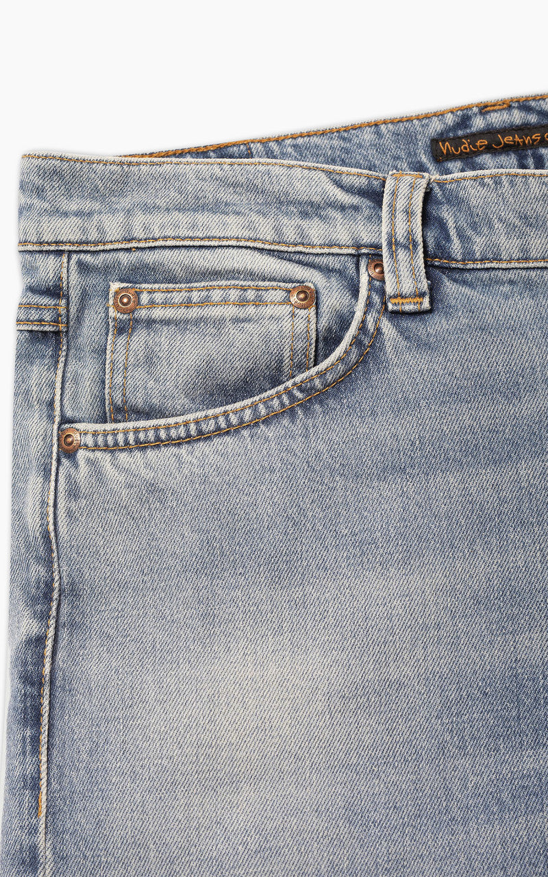 Nudie Jeans Lean Dean Cloud Blue - Image 8
