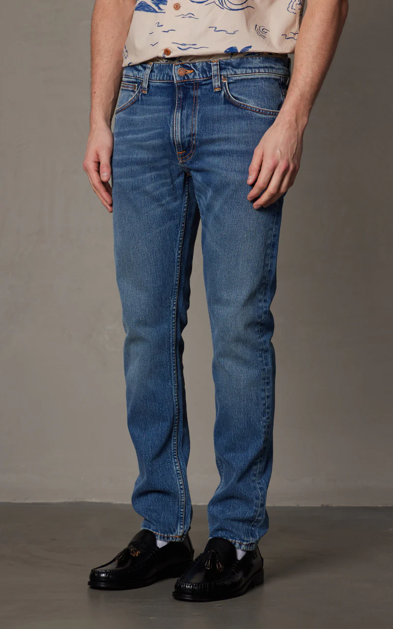Nudie Jeans Lean Dean Dark Waters - Image 4