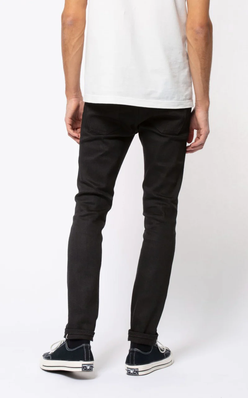 Nudie Jeans Lean Dean Dry Black Selvage - Image 3