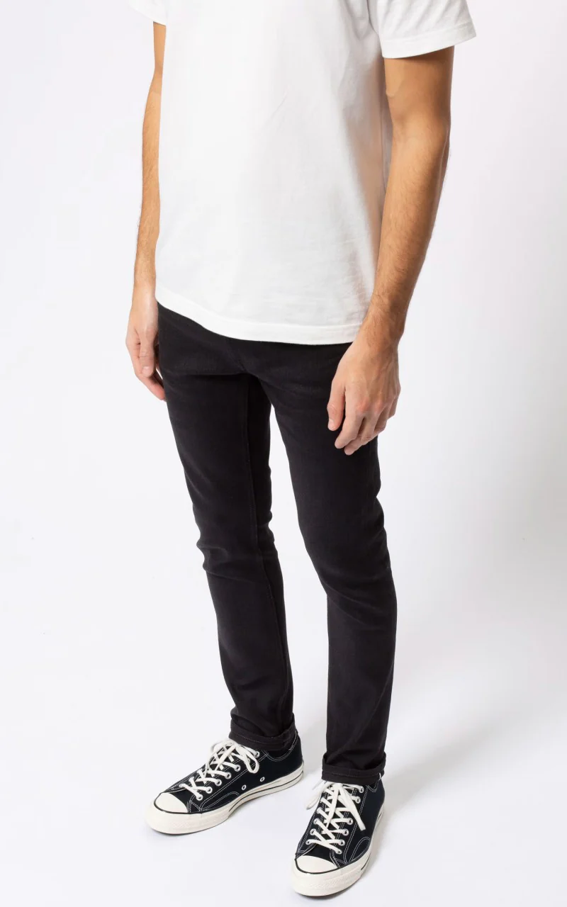 Nudie Jeans Lean Dean Dry Black Selvage - Image 4