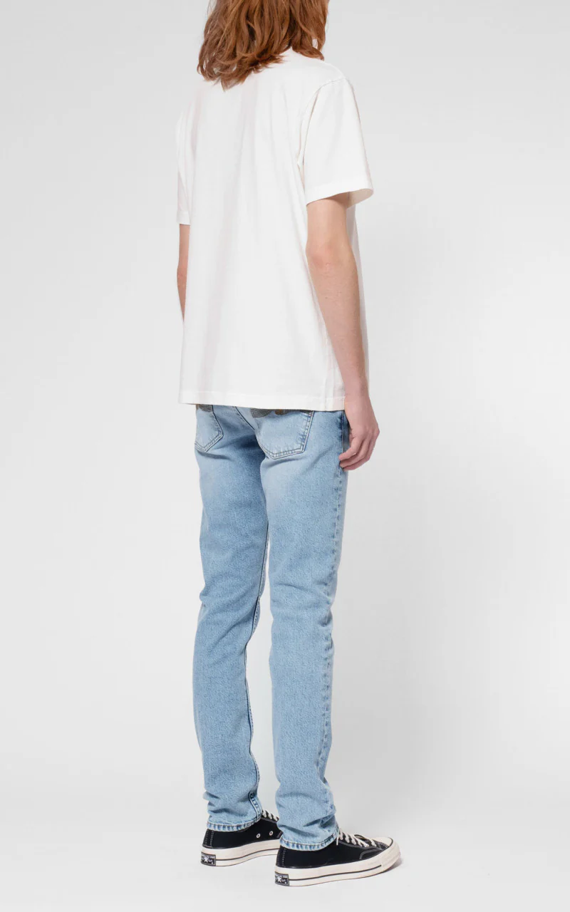 Nudie Jeans Lean Dean Warm Days Blue - Image 6