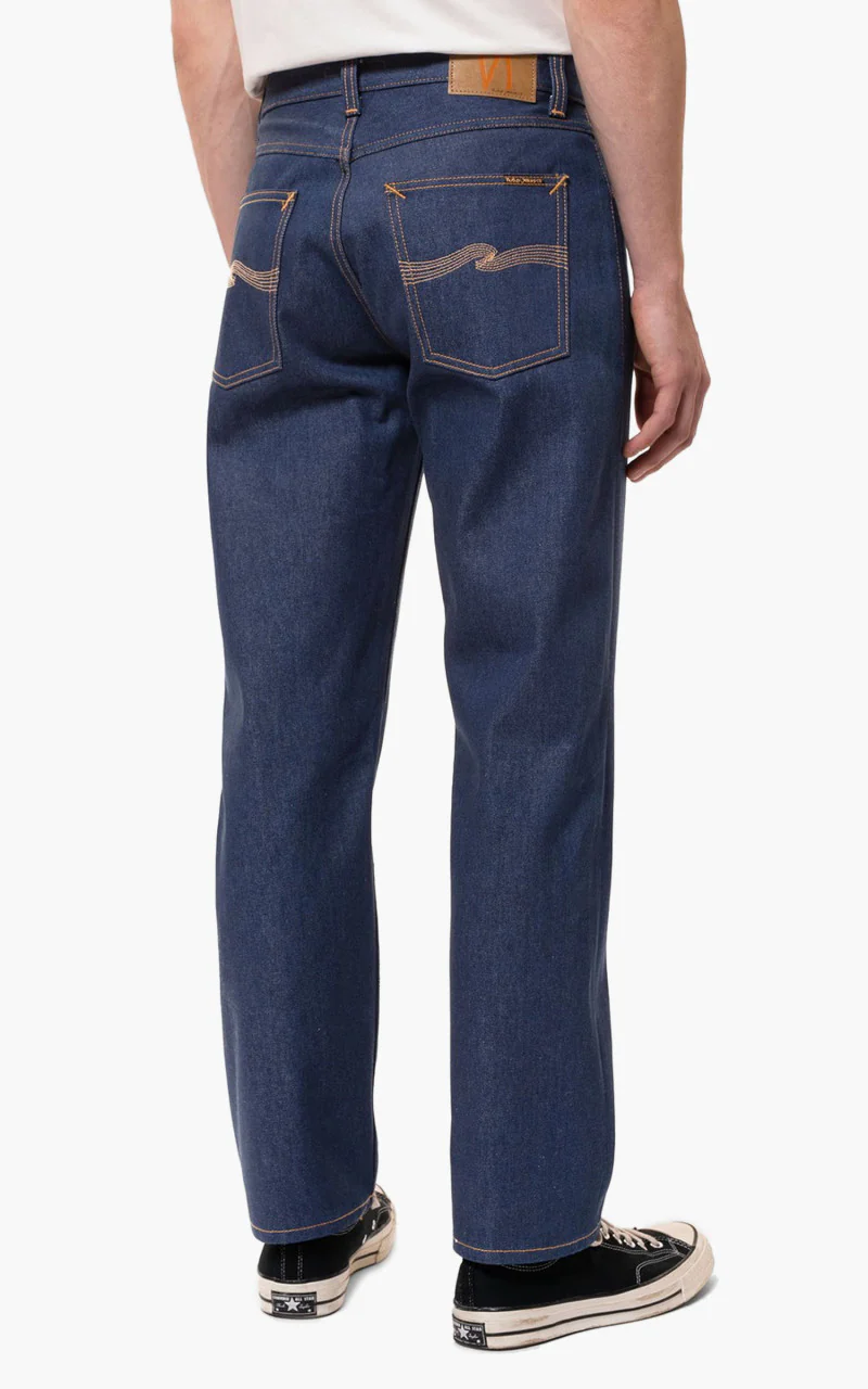 Nudie Jeans Rad Rufus Dry 70s Blue - Image 4