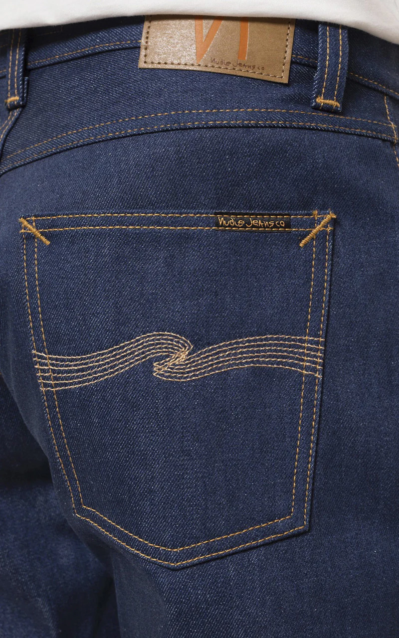 Nudie Jeans Rad Rufus Dry 70s Blue - Image 5