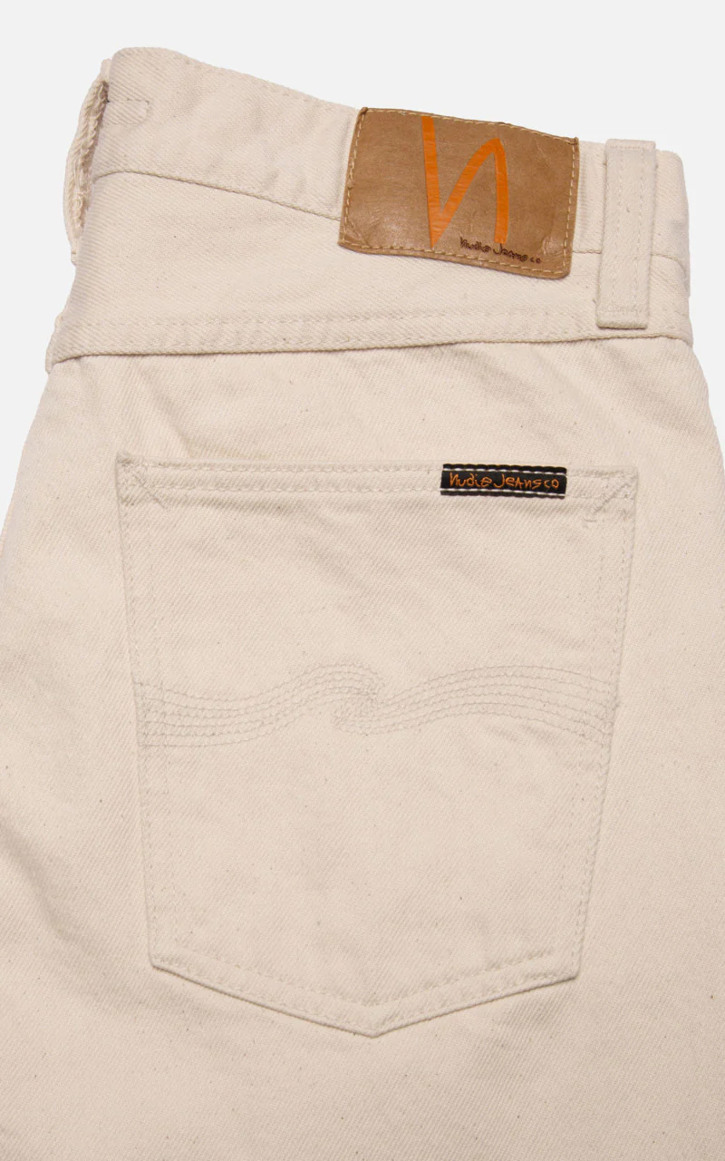 Nudie Jeans Rad Rufus Raw Ecru - Image 5