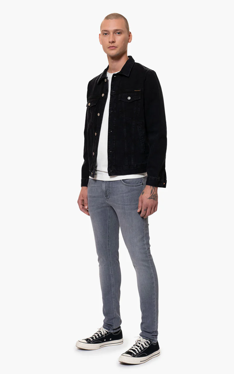 Nudie Jeans Robby Vintage Black - Image 2